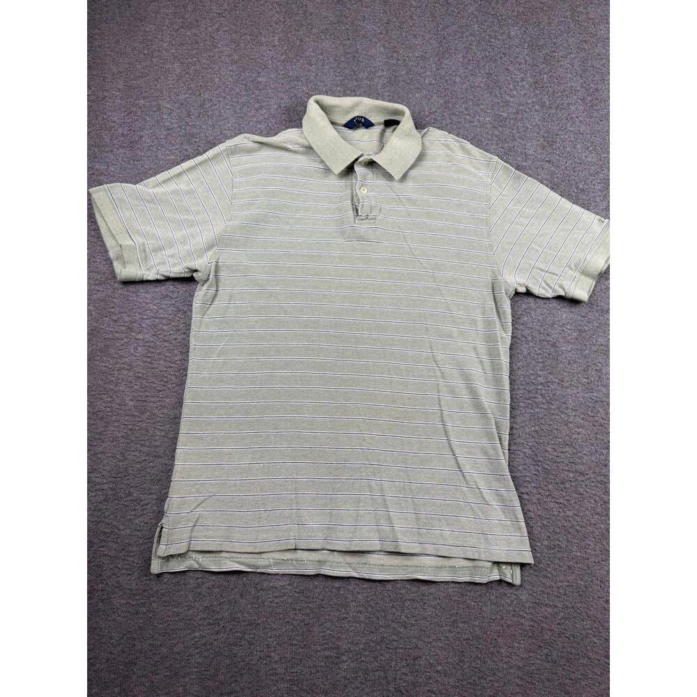 IZOD Men's Short Sleeve Polo Shirt Medium 100%‎ Cotton